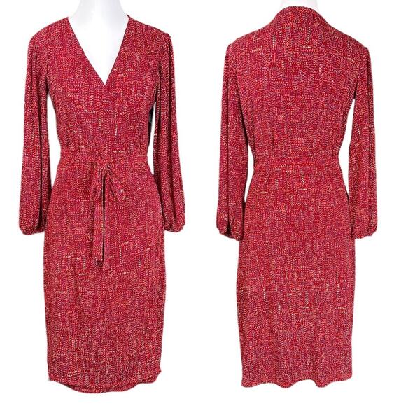 Laundry by Shelli Segal Wrap Dress Size Small - Picture 1 of 10